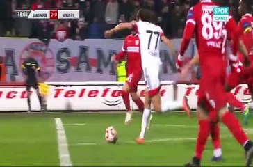 Ousmane N'Diaye Red Card HD - Samsunspor 0-1 Mersin 17.02.2017