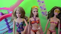Barbie encontra amigas na Piscina da Barbie depois de Briga com Ken em Portugues [PARTE 2]