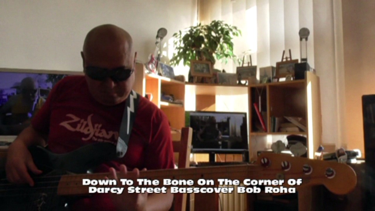 Down To The Bone On The Corner Of Darcy Street HD720 m1 Basscover Bob Roha