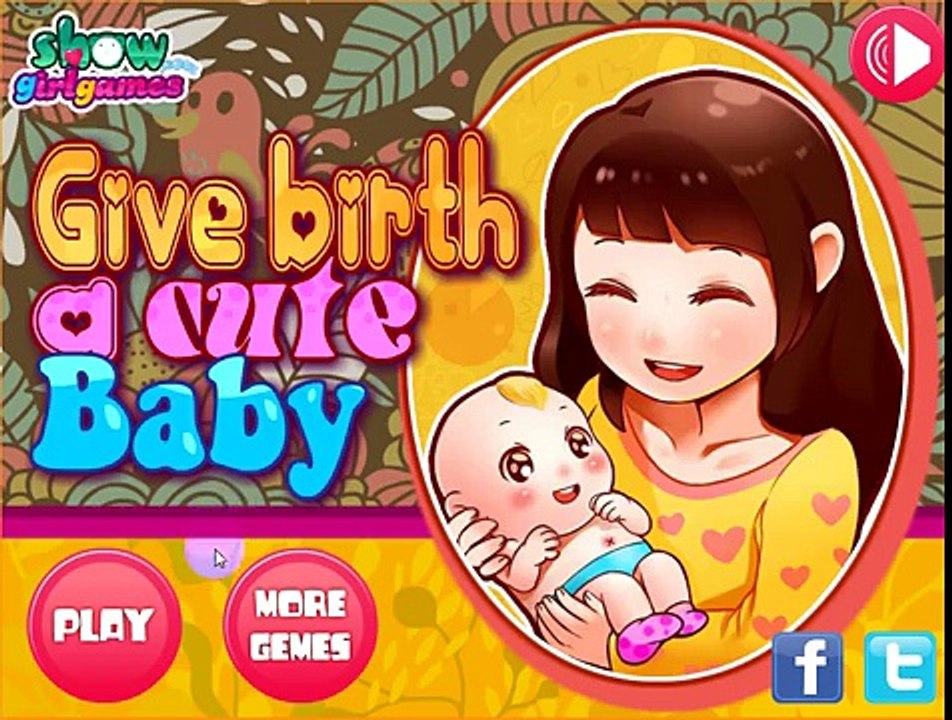 give birth cute baby - kids games new