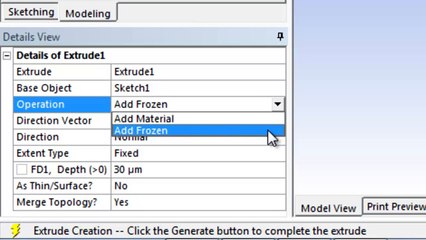 Cornell ANSYS- 3D Conduction, Geometry