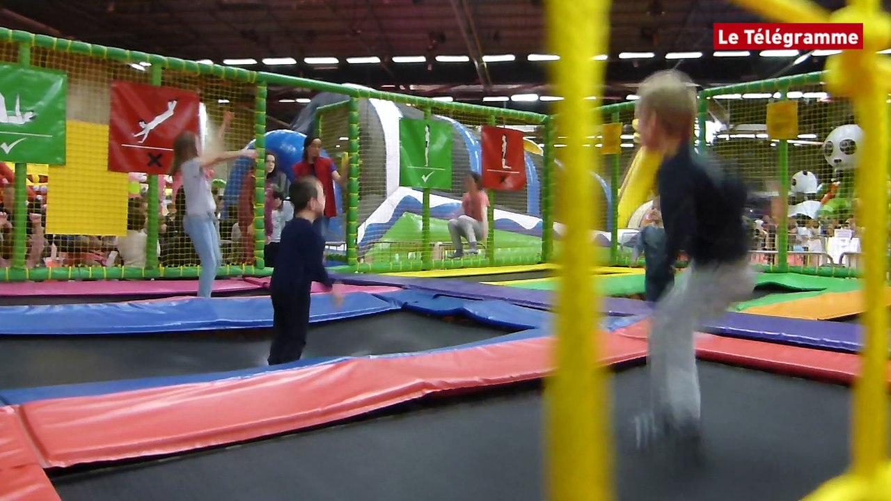 Brest. Mégaland, "pour les enfants de 3 à 77 ans".