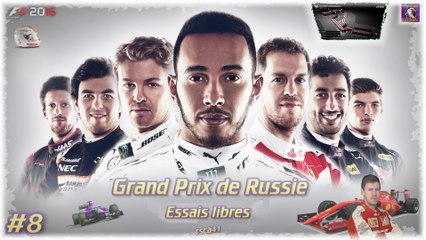 F1 2016 - Grand Prix de Russie [ Essais libres ] #8 (ps4)