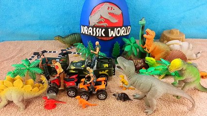 Jurassic World Dinosaur Play-Doh Surprise Eggs Part 2