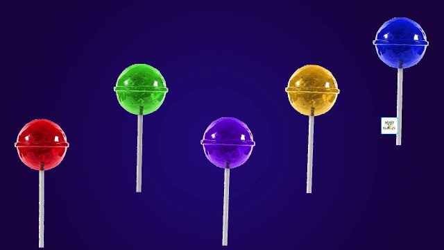 Mega Sweets Finger Family Pack - Lollipops, Candies, Ice Cream, Animals 3D