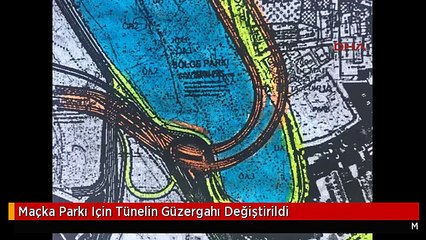 Maçka Parkı Için Tünelin Güzergahı Değiştirildi