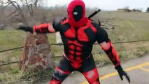 Venom Deadpool vs Spiderman & Zombie ! Spider-man - Fun Superhero Movie in Real Life