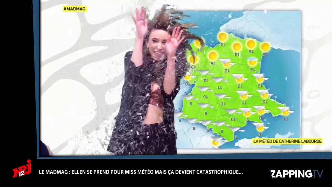 Ellen (Les Anges 9) : sa météo catastrophe sur NRJ12 ! (Vidéo)