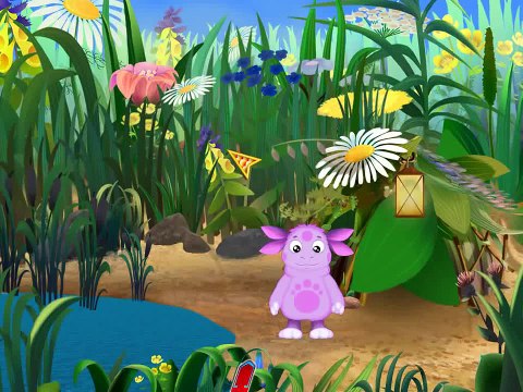 Лунтик Submarinos de la letra de Aprendizaje de dibujos animados para niños, dibujos animados para los más pequeños