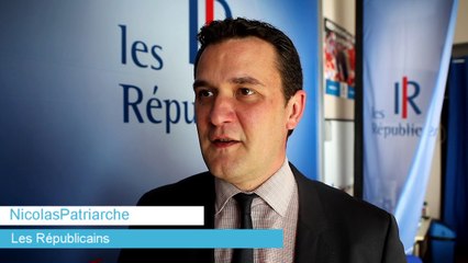 Nicolas Patriarche présente le comité de soutien de François Fillon dans les Pyrénées-Atlantiques