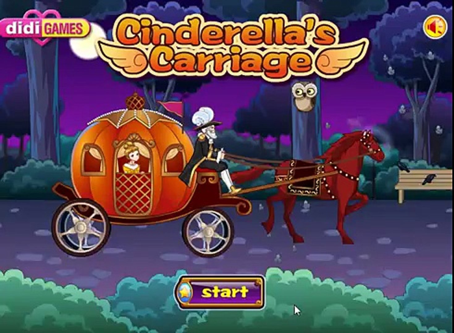 Развивающий мультфильм для детей. Карета для Золушки. Для малышей