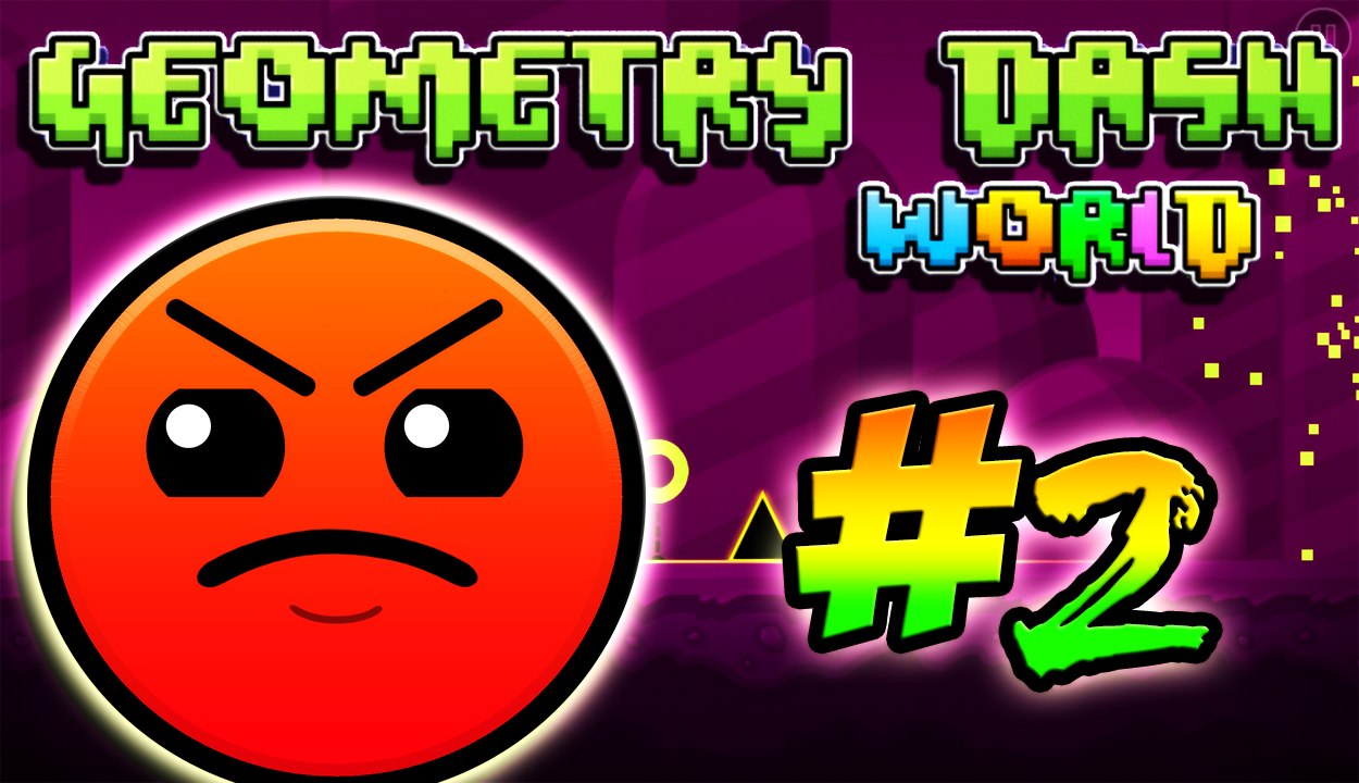 Sofrendo mais ainda ! - Geometry Dash World #2 (VEJA A PARTE 1 NO YOUTUBE)