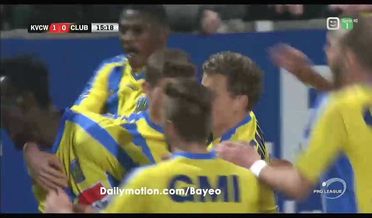 Silvere Ganvoula Goal HD - Westerlo 1-0 Club Brugge KV - 17-02-2017
