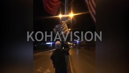 Heqja e flamurit të Turqisë në Prizren