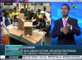 Ecuador: inicia jornada electoral adelantada de comicios generales