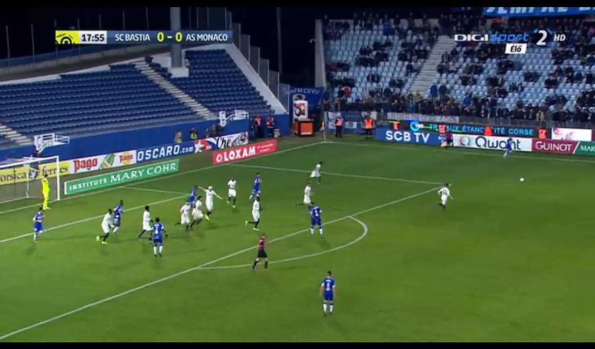 Sadio Diallo Goal HD - Bastia 1-0 Monaco - 17-02-2017