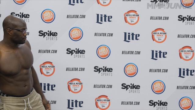 Main-card fighters step on the scale ahead of Bellator 172 in San Jose