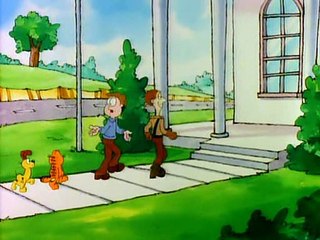 Garfield És Barátai - 4x08 - Speed Trap - Flights Of Fantasy - Castaway Cat_Hun