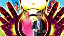 Мисс Кэти и мистер Макс Семья пальчиков Мстители Железный человек на русском для детей новая серия