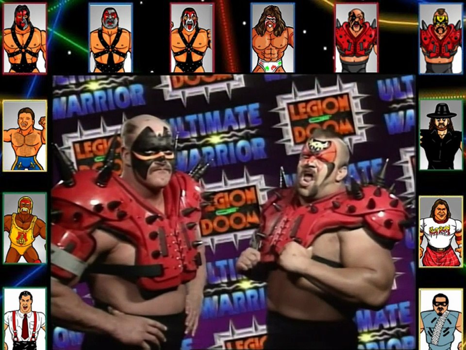 HASBRO ARCADE MATCH-UP: Demolition vs. Legion of Doom & Ultimate Warrior