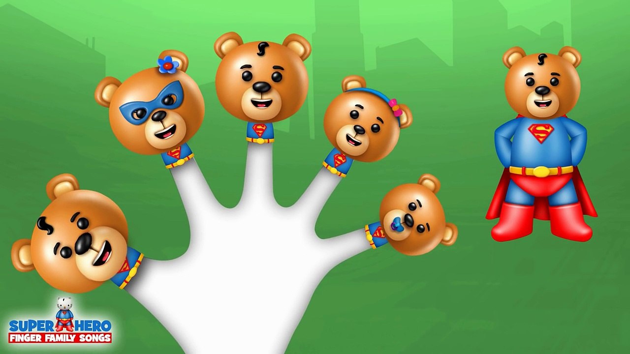 Super Hero Finger Family