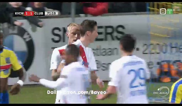 Hans Vanaken Goal HD - Westerlo 1-1 Club Brugge KV - 17-02-2017