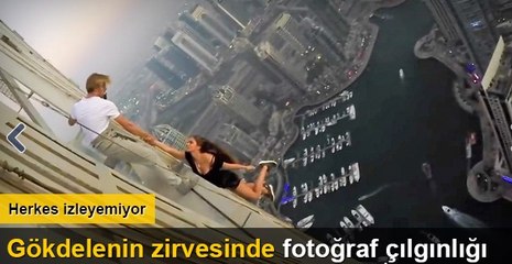 Rus mankenin inanılmaz hareketleri