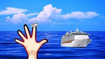 Ship Finger Family Nursery kids rhymes | Ship Finger family songs children rhymes