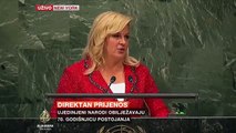 Njujork, UN: Kolinda Grabar Kitarović - Nijedan zločin ne smije proći nekažnjeno