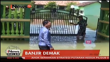 Banjir, Siswa Lakukan Belajar Mengajar di Posko Banjir