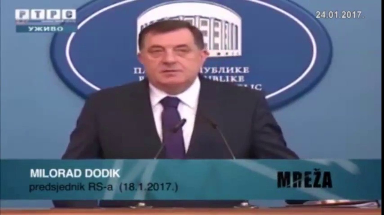 Mreža - ''Američke sankcije Miloradu i Dodikove sankcije srpskom narodu''