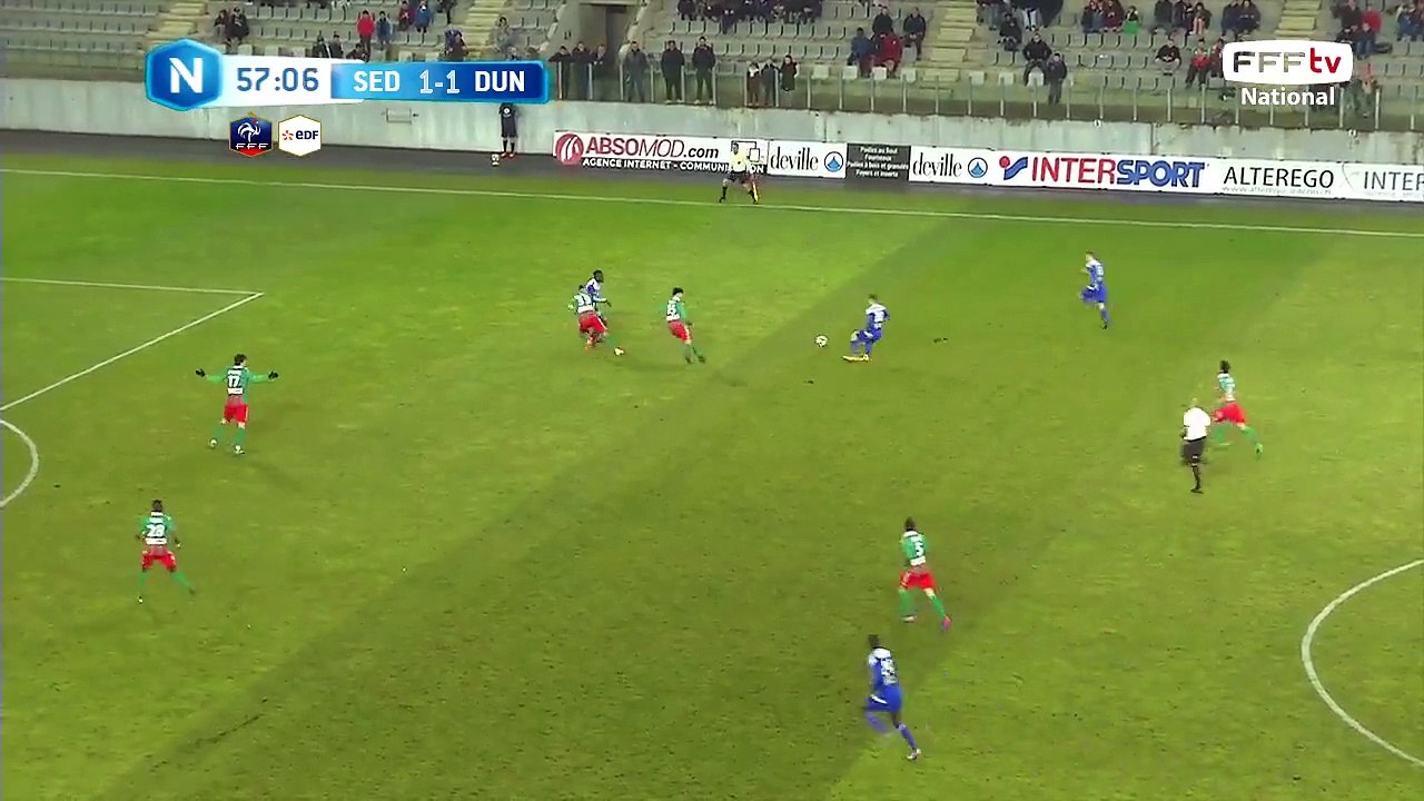 Le centre est mal ajusté