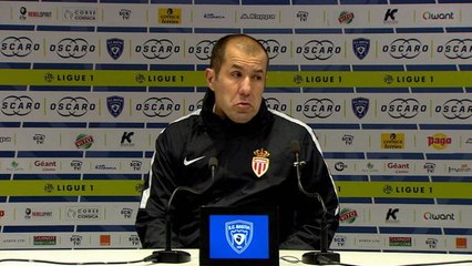 Ligue 1 - 26ème journée - Les réactions des entraîneurs après Bastia - Monaco