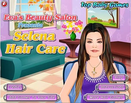 Barbie Selena Gomez hair care - Girls Games