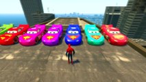 Spiderman vs Colors Hulk Disney Cars Mickey Mouse Fun Superheroes Nursery Rhymes animation