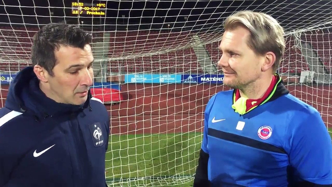 Interview de Jérémy SOPALSKI entraîneur des gardiens de Châteauroux...