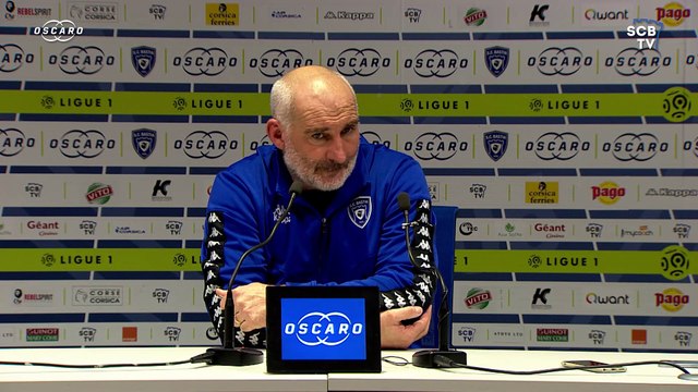 Bastia 1-1 Monaco : Conf. d'après-match de F. Ciccolini