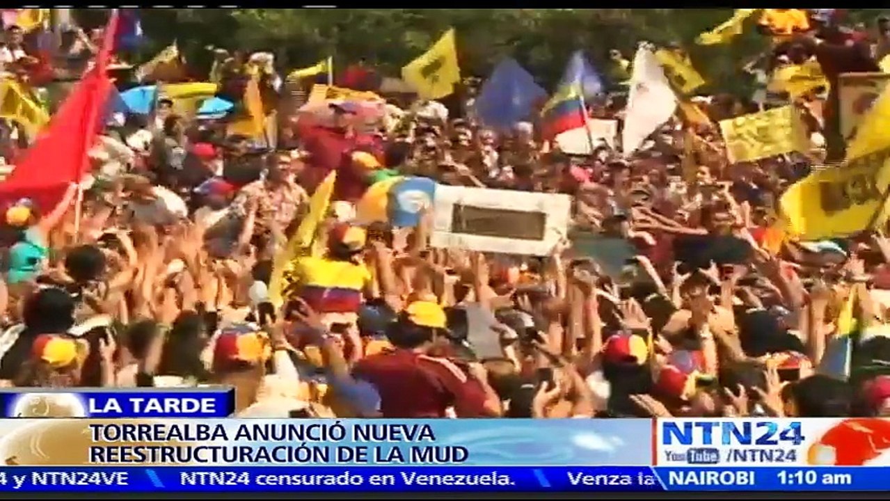 La MUD se reestructura: Secretaría Ejecutiva es sustituida por comisiones Política, Social y Técnica