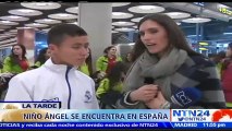 ‘Niño ángel’ que ayudó en el rescate de la tragedia del Chapecoense llega a España para conocer a los jugadores del Real Madrid