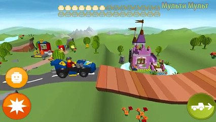 CARTOON LEGO® Juniors Create - Car. Racecar, Truck - LEGO Movie Videogame - Childrens gam