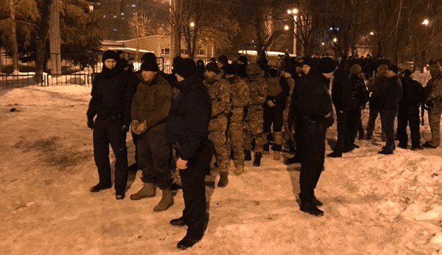 В Харькове был штурм ветеранов АТО: есть раненые