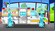 Car Wash | Police Car wash | Car Wash for kids | Police UtilityVan