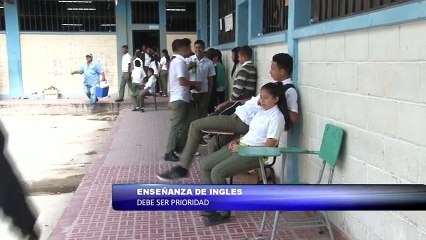 Enseñanza de Ingles debe ser prioridad