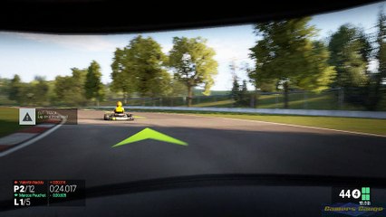 pCARS64 - #6 Career Kart 1 Cship R3 Chesterfield R2 Main Race gameplay