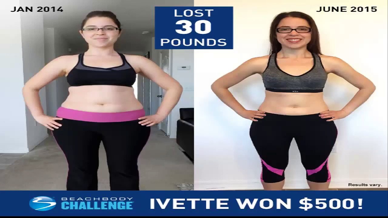 21 Day Fix   Focus T25 - 30 LB WEIGHT LOSS TRANSFORMATION!