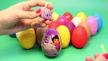 Surprise Eggs Dora The Explorer Play Doh Eggs Dora La Exploradora Даша — путешественница Toys