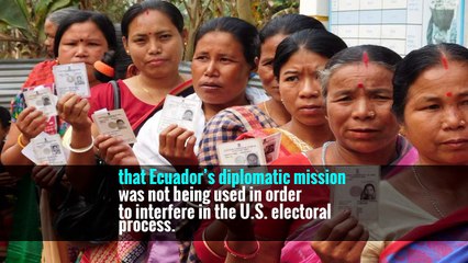 Julian Assange’s Fate Could Be Decided by Ecuador’s Election