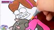 Gravity Falls Coloring Book Mabel Dipper Disney XD Episode Surprise Egg and Toy Collector SETC