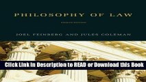 EBOOK ONLINE Philosophy of Law For Kindle