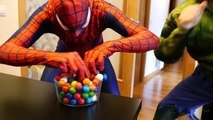 Spiderman Colors Poop vs Frozen Elsa! Funny Superheroes In Real Life POO, Maleficent & Ven